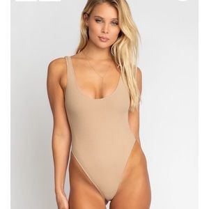 Resa tan bodysuit - NEVER WORN